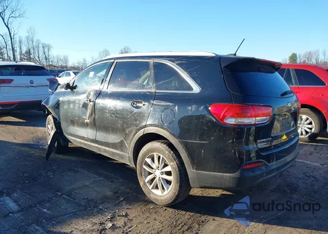 2017 Kia Sorento 2.4L Lx from USA, damaged, VIN 5XYPG4A38HG202858